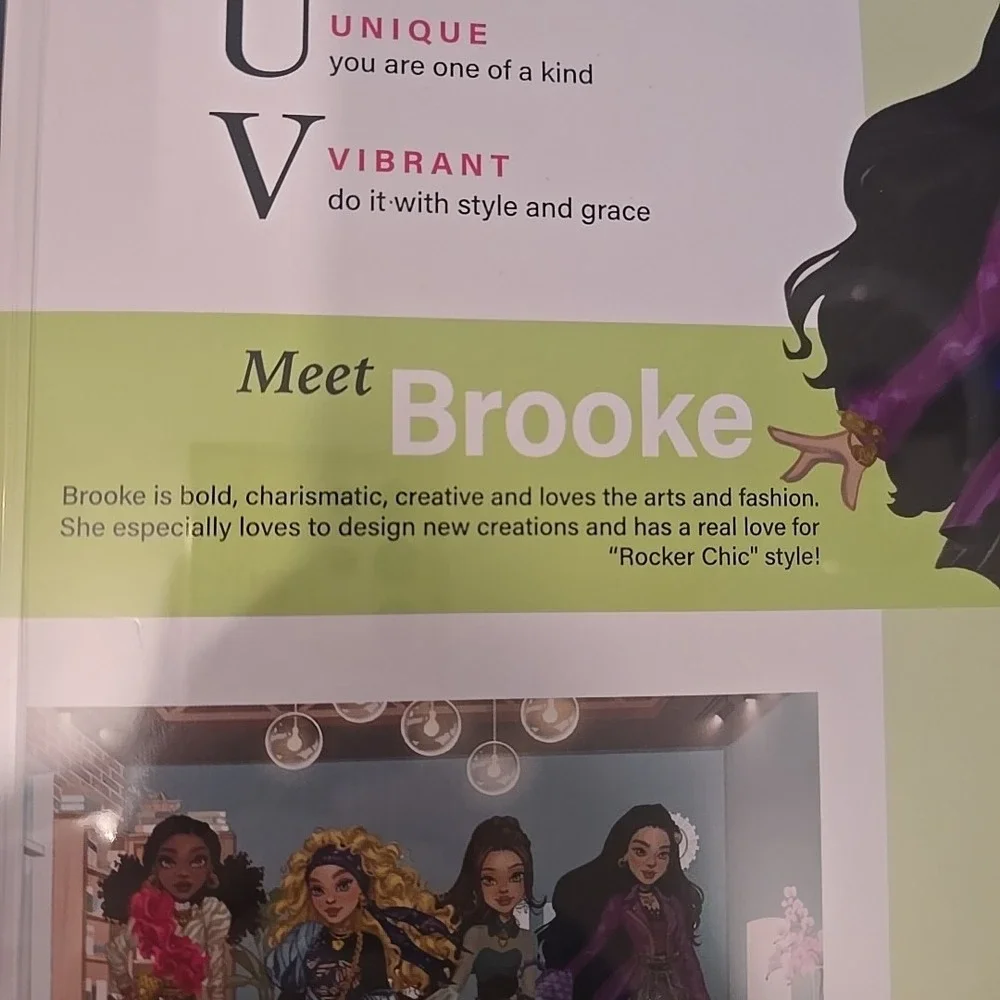 LUV‎ Premium Fashion Doll - Brooke,  Edgy Ensemble, Limitless Unique Vibrant 🆕